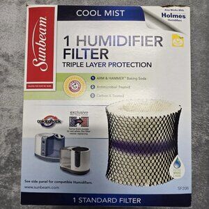 Humidifier Filter Sunbeam Triple‎ Layer Protection Cool Mist (New)